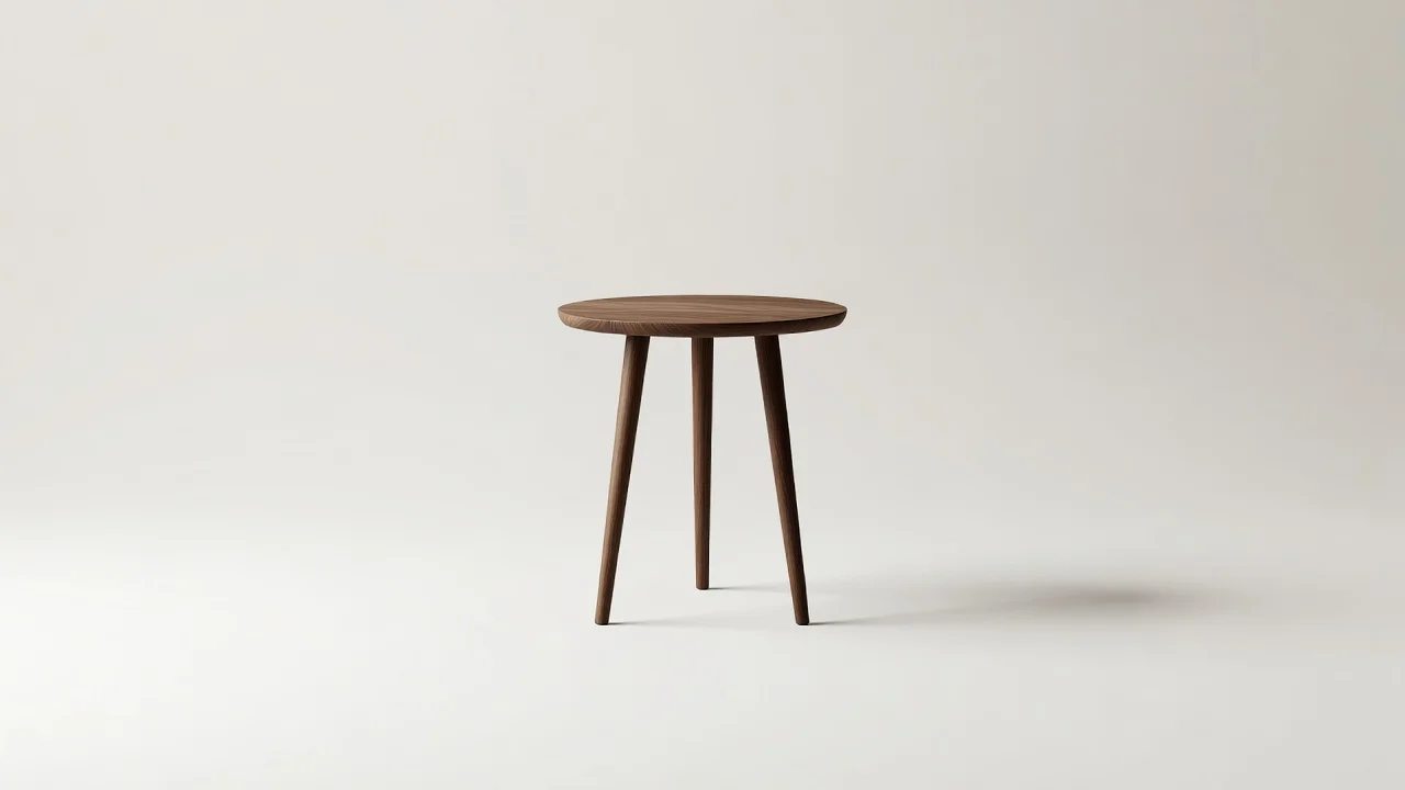 Walnut Side Table
