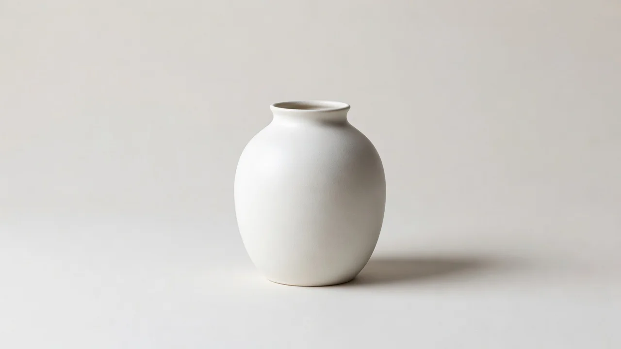 Stoneware Table Vase