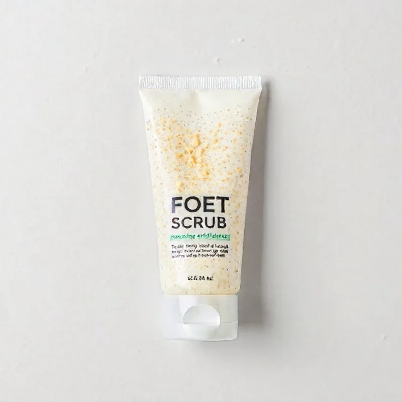 Foot Scrub with Natural Exfoliants